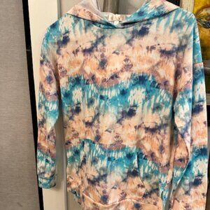 Chill Collective Youth Tie-Dye Hoodie – Size Large